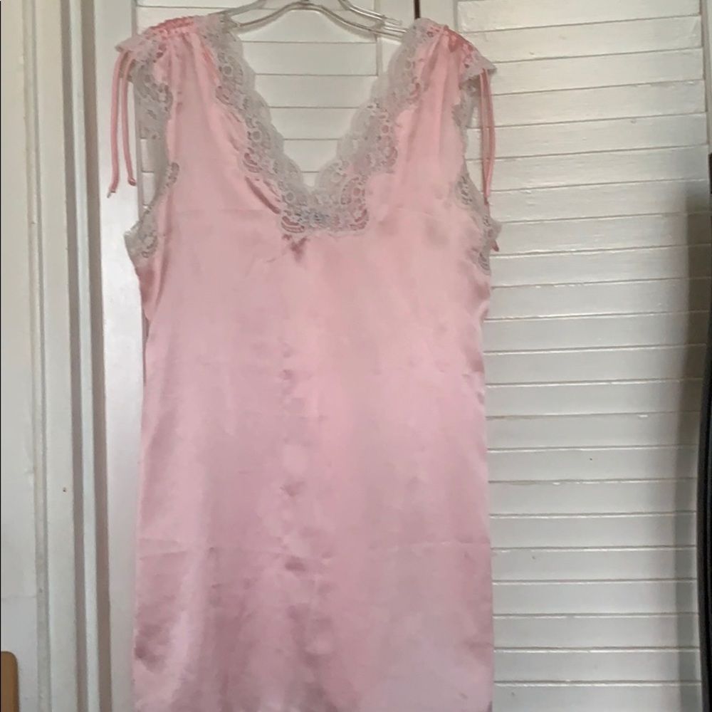 Christian Dior Pink Lingerie Chemise